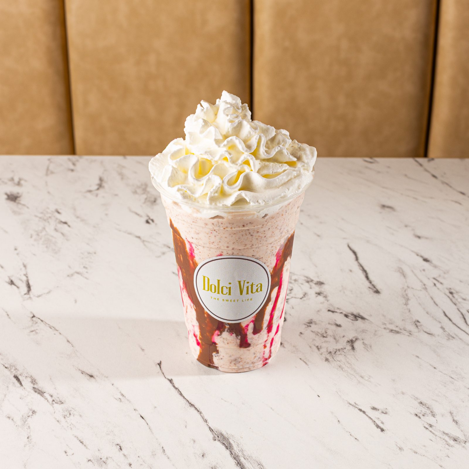 Strawberry milkshake
